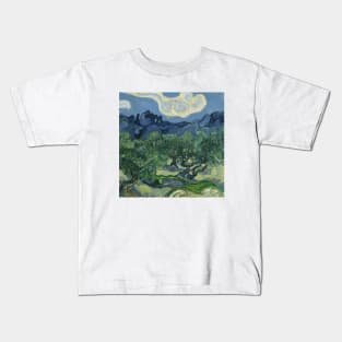 Vincent Van Gogh- Olive Trees Kids T-Shirt